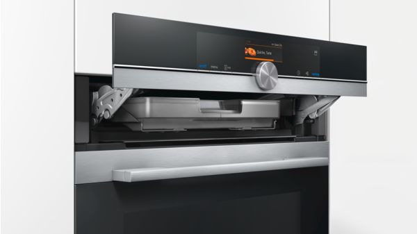 Компактный духовой шкаф Siemens CS636GBS2 купить с доставкой по Москве и Московской области в интернет-магазине ЕвроТехно