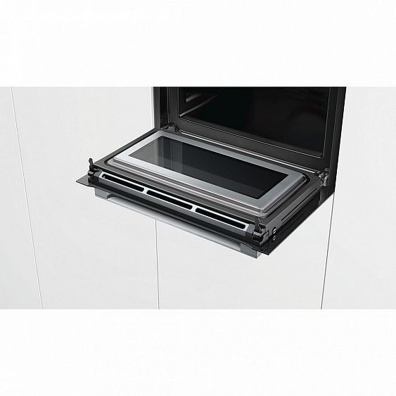 Компактный духовой шкаф Bosch CMG636BS1 купить с доставкой по Москве и Московской области в интернет-магазине ЕвроТехно