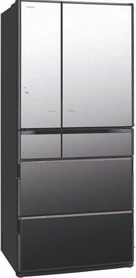 Холодильник HITACHI R-E 6800 XU X Crystal Mirror купить с доставкой по Москве и Московской области в интернет-магазине ЕвроТехно