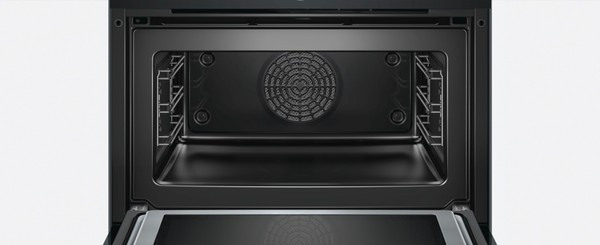Компактный духовой шкаф с свч Bosch CMG633BB1 купить с доставкой по Москве и Московской области в интернет-магазине ЕвроТехно
