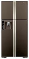 Холодильник  HITACHI r-w662 pu3 gbw темно-коричневый
