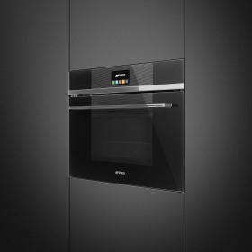 Духовой шкаф электрический компактный SMEG SF4104MCN купить с доставкой по Москве и Московской области в интернет-магазине ЕвроТехно
