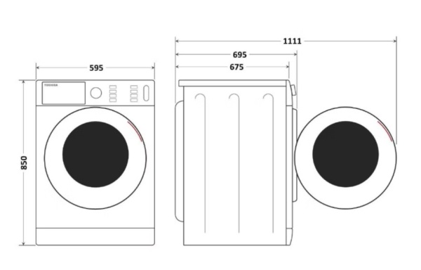 Сушильная машина Toshiba TD-BK100GHRU(SK) купить с доставкой по Москве и Московской области в интернет-магазине ЕвроТехно