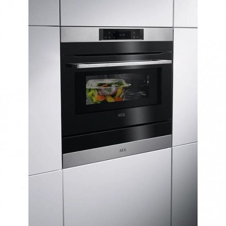 Духовой шкаф AEG KMK768080M купить с доставкой по Москве и Московской области в интернет-магазине ЕвроТехно