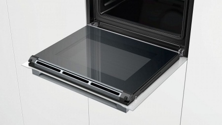 Встраиваемый электрический духовой шкаф Bosch HBG675BW1 купить с доставкой по Москве и Московской области в интернет-магазине ЕвроТехно