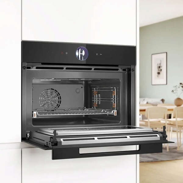 Духовой шкаф с свч Bosch CMG936AB1S купить с доставкой по Москве и Московской области в интернет-магазине ЕвроТехно