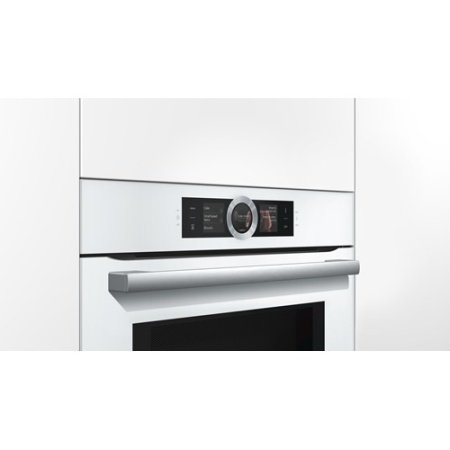Компактный духовой шкаф Bosch CMG633BW1 купить с доставкой по Москве и Московской области в интернет-магазине ЕвроТехно