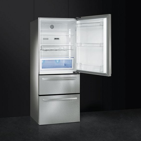 Холодильник  SMEG ft41bxe купить с доставкой по Москве и Московской области в интернет-магазине ЕвроТехно