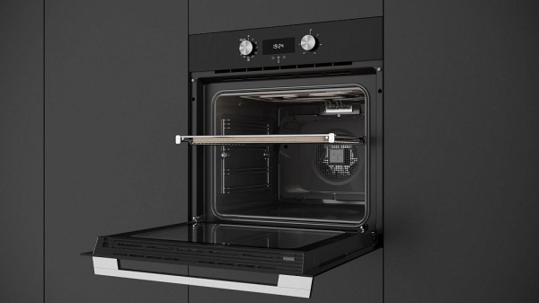 ДУХОВОЙ ШКАФ TEKA MAESTROPIZZA HLB 8510 P NIGHT RIVER BLACK купить с доставкой по Москве и Московской области в интернет-магазине ЕвроТехно