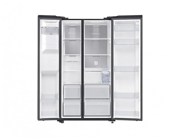 Холодильник Samsung RS64R5331B4 черный купить с доставкой по Москве и Московской области в интернет-магазине ЕвроТехно