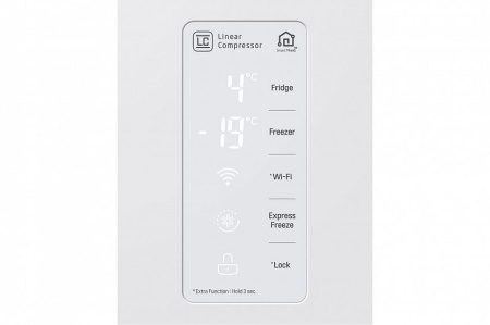 Холодильник LG GC-B247SVDC купить с доставкой по Москве и Московской области в интернет-магазине ЕвроТехно