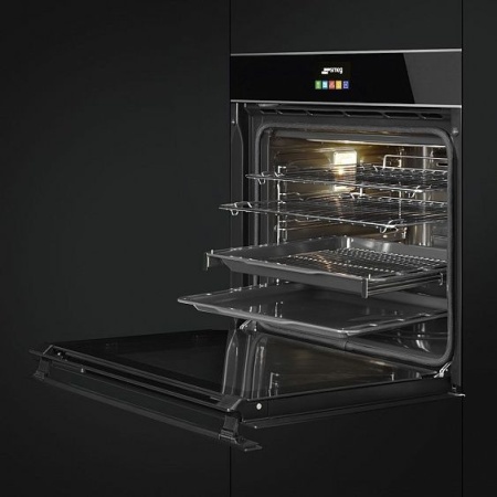 Духовой шкаф Smeg SFP6604PNXE купить с доставкой по Москве и Московской области в интернет-магазине ЕвроТехно