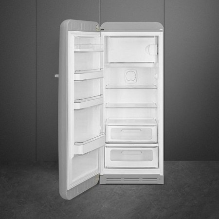 Холодильник SMEG FAB28LSV5 купить с доставкой по Москве и Московской области в интернет-магазине ЕвроТехно
