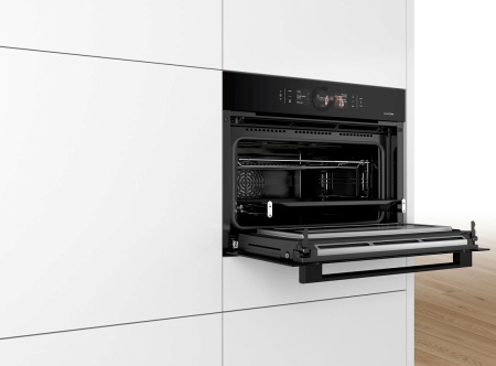 Духовой шкаф с свч Bosch CMG8760C1 купить с доставкой по Москве и Московской области в интернет-магазине ЕвроТехно