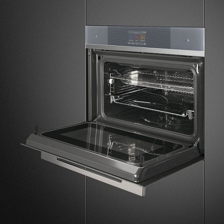 Духовой шкаф SMEG SF4106WMCS купить с доставкой по Москве и Московской области в интернет-магазине ЕвроТехно
