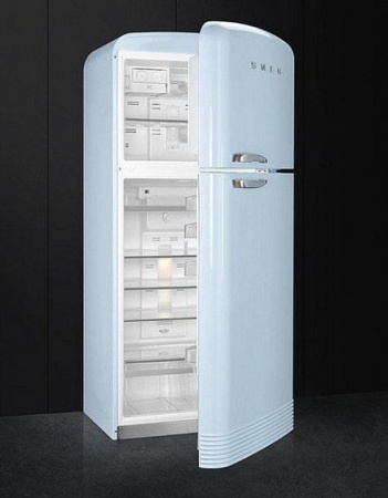 Холодильник Smeg FAB50LPB купить с доставкой по Москве и Московской области в интернет-магазине ЕвроТехно