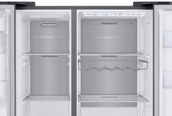Холодильник Side by Side Samsung RS68N8671SL нержавеющая сталь купить с доставкой по Москве и Московской области в интернет-магазине ЕвроТехно