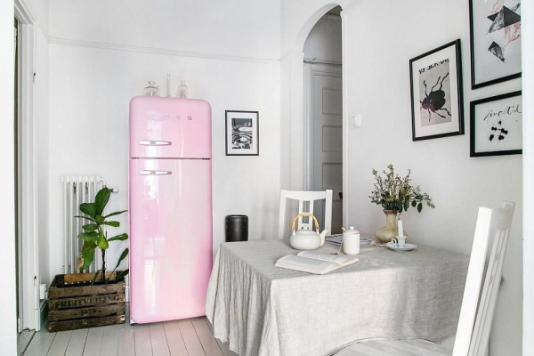 Холодильник SMEG fab30rro1 купить с доставкой по Москве и Московской области в интернет-магазине ЕвроТехно