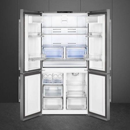 Холодильник SMEG FQ60XF купить с доставкой по Москве и Московской области в интернет-магазине ЕвроТехно