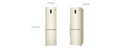 Холодильник LG GA-B499 YYUZ купить с доставкой по Москве и Московской области в интернет-магазине ЕвроТехно