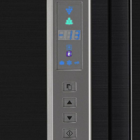 Холодильник side by side SHARP sj-fp97vbk купить с доставкой по Москве и Московской области в интернет-магазине ЕвроТехно