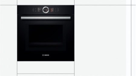 Духовой шкаф BOSCH hmg656rb1 купить с доставкой по Москве и Московской области в интернет-магазине ЕвроТехно