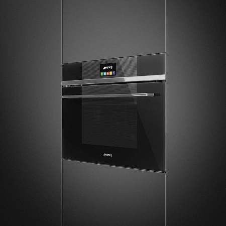 Духовой шкаф электрический компактный SMEG SF4104VCN купить с доставкой по Москве и Московской области в интернет-магазине ЕвроТехно