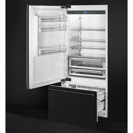 Холодильник SMEG RI96LSI купить с доставкой по Москве и Московской области в интернет-магазине ЕвроТехно