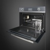 Духовой шкаф электрический компактный SMEG SF4102VCS купить с доставкой по Москве и Московской области в интернет-магазине ЕвроТехно