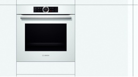 Духовой шкаф BOSCH HBG 634 BW1 купить с доставкой по Москве и Московской области в интернет-магазине ЕвроТехно