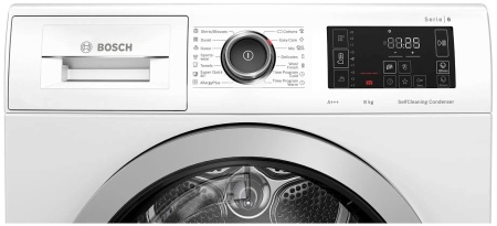 Сушильная машина BOSCH WTW876LBY купить с доставкой по Москве и Московской области в интернет-магазине ЕвроТехно