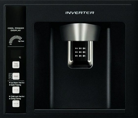 Холодильник  HITACHI r-w662 fpu3x gbk черный купить с доставкой по Москве и Московской области в интернет-магазине ЕвроТехно
