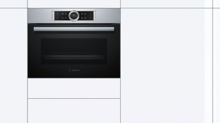 Встраиваемый электрический духовой шкаф Bosch CBG635BS3 купить с доставкой по Москве и Московской области в интернет-магазине ЕвроТехно
