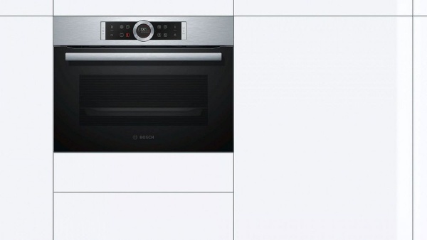 Встраиваемый электрический духовой шкаф Bosch CBG635BS3 купить с доставкой по Москве и Московской области в интернет-магазине ЕвроТехно
