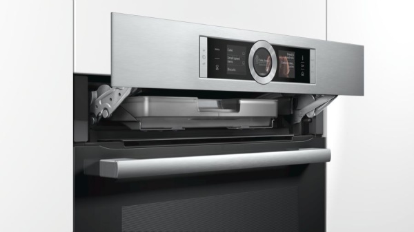 Духовой шкаф Bosch HSG 656XS1 нержавеющая сталь купить с доставкой по Москве и Московской области в интернет-магазине ЕвроТехно