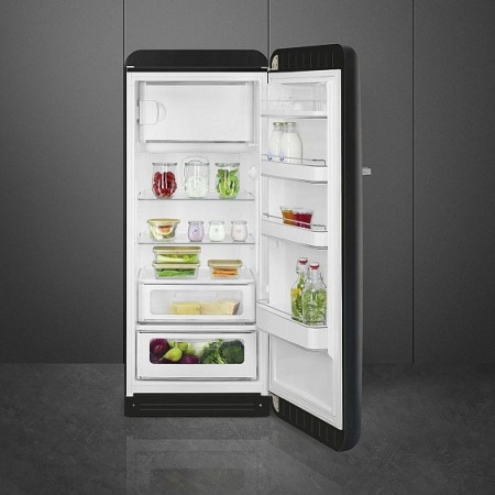 Холодильник SMEG FAB28RDBB5 купить с доставкой по Москве и Московской области в интернет-магазине ЕвроТехно