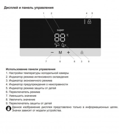 Холодильник JACKY'S JL FW1860 купить с доставкой по Москве и Московской области в интернет-магазине ЕвроТехно