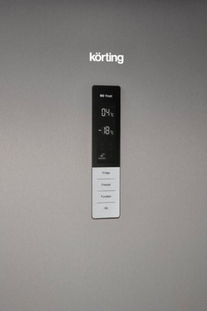 Холодильник Korting KNFC 61869 X купить с доставкой по Москве и Московской области в интернет-магазине ЕвроТехно