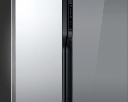 Холодильник Samsung RS55K50A02A серебристый купить с доставкой по Москве и Московской области в интернет-магазине ЕвроТехно
