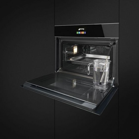 Духовой шкаф электрический компактный SMEG SF4604PVCNX1 купить с доставкой по Москве и Московской области в интернет-магазине ЕвроТехно
