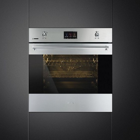 Духовой шкаф SMEG SFP6303WTPX купить с доставкой по Москве и Московской области в интернет-магазине ЕвроТехно