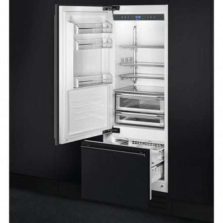Холодильник SMEG RI76LSI купить с доставкой по Москве и Московской области в интернет-магазине ЕвроТехно