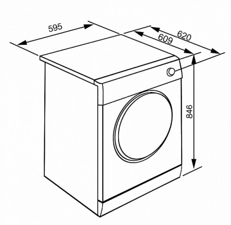 Сушильная машина Smeg DHT83LIN купить с доставкой по Москве и Московской области в интернет-магазине ЕвроТехно