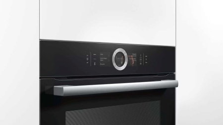 Духовой шкаф с паром Bosch HSG636BB1 купить с доставкой по Москве и Московской области в интернет-магазине ЕвроТехно
