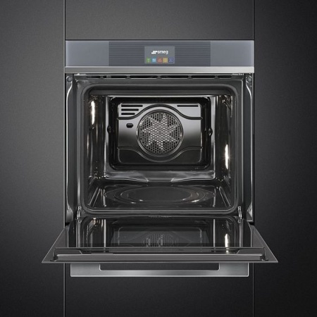Электрический духовой шкаф Smeg SFP 6104 TVS купить с доставкой по Москве и Московской области в интернет-магазине ЕвроТехно