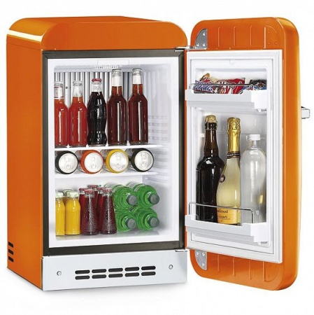 Холодильник SMEG FAB5ROR купить с доставкой по Москве и Московской области в интернет-магазине ЕвроТехно