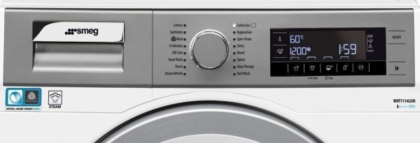 Стиральная машина с фронтальной загрузкой SMEG WHT1114LSRU купить с доставкой по Москве и Московской области в интернет-магазине ЕвроТехно