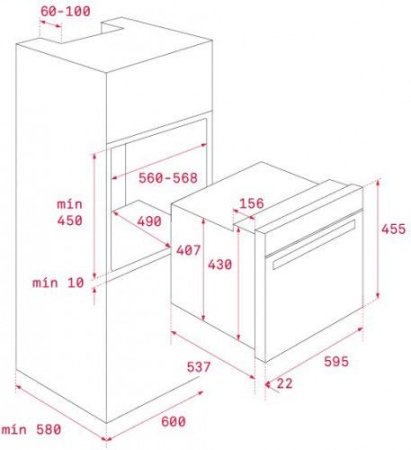 Духовой шкаф TEKA HLC 840 E00(41531020) купить с доставкой по Москве и Московской области в интернет-магазине ЕвроТехно