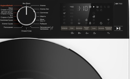 Стиральная машина с сушкой Grundig GD7 P612847 W купить с доставкой по Москве и Московской области в интернет-магазине ЕвроТехно