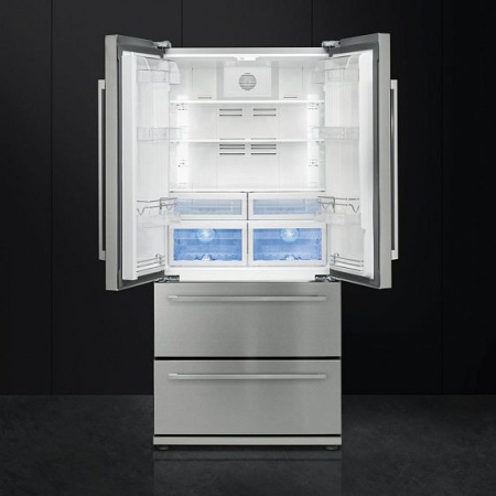 Холодильник SMEG fq55fxe купить с доставкой по Москве и Московской области в интернет-магазине ЕвроТехно